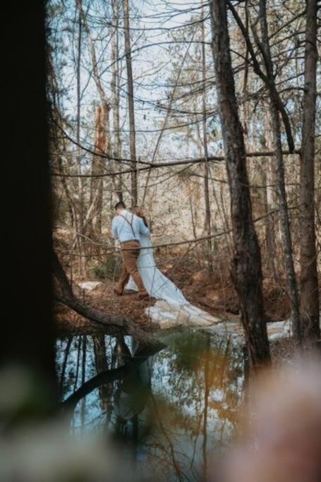 Waterfront Treehouse In A Magical Forest Waller 外观 照片